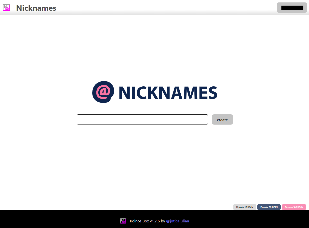 Claim Your Free Nickname